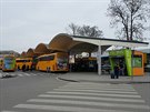 Brnnsk autobusov ndra u Grandu se dok vylepen