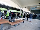 Nov objekt s ekrnou na brnnskm autobusovm ndra u Grandu dostane stejn...