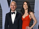 Jeff Bezos a MacKenzie Bezosov (Beverly Hills, 4. bezna 2018)