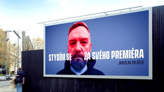 Nová grafika ke kampani Stydím se za svého premiéra. Pvodní nápad z roku...