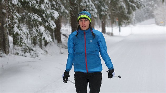 Bkai trnovali na umav pod vedenm Michala Pilouka a olympioniky Heleny Karskov Erbenov.