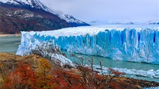 Ledovec Perito Moreno v argentinském parku Los Glaciares Ledovec Perito Moreno v argentinském parku Los Glaciares