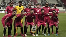 Fotbalisté Jemenu před utkáním Asijského poháru proti Íránu. Fotbalisté Jemenu před utkáním Asijského poháru proti Íránu.