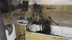 Požár koupelny způsobil muž, který do kotle přiložil benzin. Požár koupelny způsobil muž, který do kotle přiložil benzin.