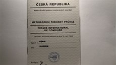 Mezinárodní řidičský průkaz Mezinárodní řidičský průkaz