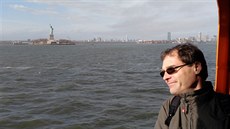 Farář Martin Lanži v únoru 2017 v New Yorku doprovázel výstavu Tempus Fugit. Farář Martin Lanži v únoru 2017 v New Yorku doprovázel výstavu Tempus Fugit.
