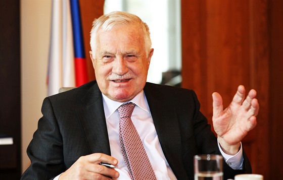 Exprezident Václav Klaus mluví o poteb nové pravicové strany.