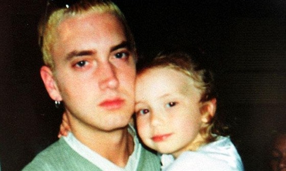 Eminem a jeho dcera Hailie