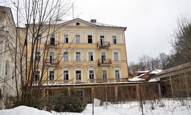 Mariánskolázeský hotel Lesní mlýn v roce 2012