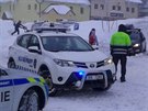 Po dobu kalamitnho stavu d dopravu v Bom Daru policie.