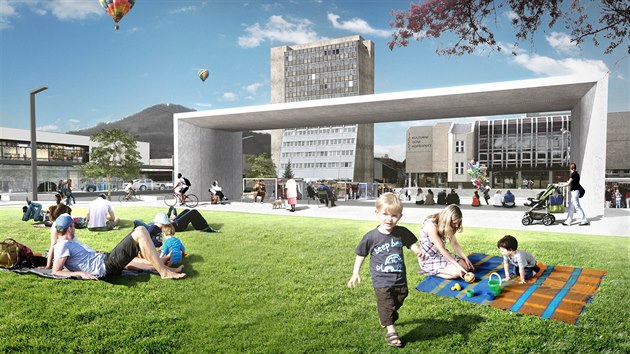 Vizualizace nového centra Kopřivnice Vizualizace nového centra Kopřivnice