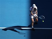 esk tenista Tom Berdych v prvnm kole Australian Open.