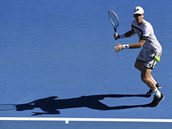 Tom Berdych v prvnm kole Australian Open.