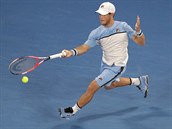 Argentinsk tenista Diego Schwartzman ve 3. kole Australian Open.