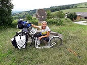 Martina Josífek Zelinková na své pouti Martina Josífek Zelinková na své pouti