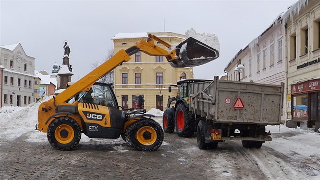 klid snhu v Jablunkov (12. 1. 2019)