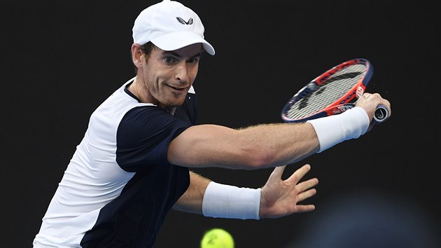 Britsk tenista Andy Murray na Australian Open.