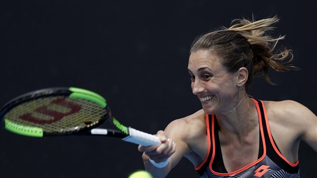 Chorvatsk tenistka Petra Martiov ve 2. kole Australian Open.