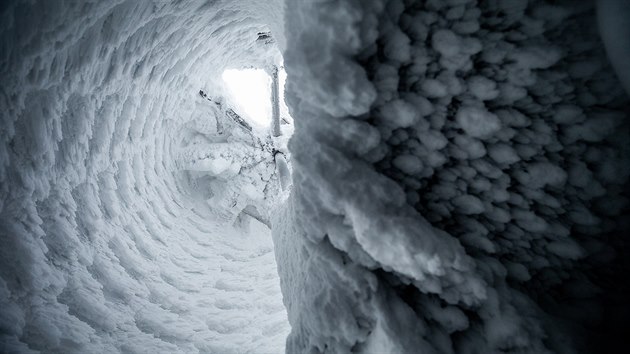 Odklzen snhu u Potovny na Snce (17.1.2019).