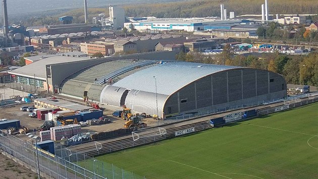 Z vstavby zimnho stadionu