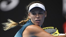 Dánská tenistka Caroline Wozniacká ve 3. kole Australian Open.