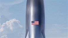 Pedpokládaná konená podoba Starship podle SpaceX - alespo dokud se plány...