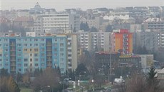 Pohled na Olomouc. Pohled na Olomouc.