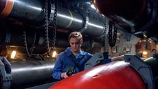 Záběr z filmu Kursk Záběr z filmu Kursk