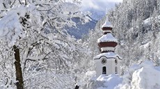 Zimní poasí v Alpách (13. ledna 2019)