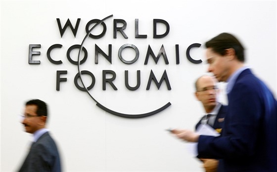 Svtové ekonomické fórum v Davosu.