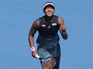 POPRV. Japonsk tenistka Naomi sakaov slav svj premirov postup do...