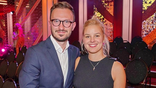 Patricie Solakov se snoubencem Tiborem Pagem (2018)