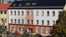 Budova obchodní akademie a vyšší odborné školy ve Svitavách. Budova obchodní akademie a vyšší odborné školy ve Svitavách.