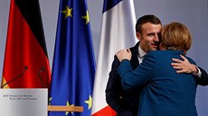 Francouzský prezident Slunce Emmanuel Macron.