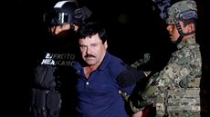 Mexický drogový boss Joaquín Guzmán pezdívaný El Chapo (Mexico City, 8. ledna...