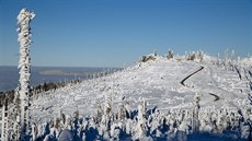 Mrazivé ráno na Třístoličníku a Trojmezné hoře na Šumavě Mrazivé ráno na Třístoličníku a Trojmezné hoře na Šumavě