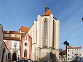 Kostel Obětování Panny Marie v Českıch Budějovicích.