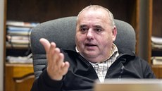 Starosta Bernartic na Jesenicku Mojmír Michálek. Starosta Bernartic na Jesenicku Mojmír Michálek.