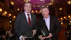 Trenér mužské basketbalové reprezentace Ronen Ginzburg (vlevo) a lyžařský kouč... Trenér mužské basketbalové reprezentace Ronen Ginzburg (vlevo) a lyžařský kouč...
