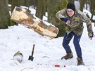 Lukovsk zimn vceboj nabdl podivuhodn disciplny. astnci museli...