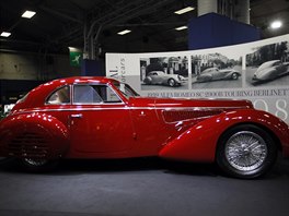 Alfa Romeo 8C 2900B Touring Berlinetta je hvzdou veteránského veletrhu...