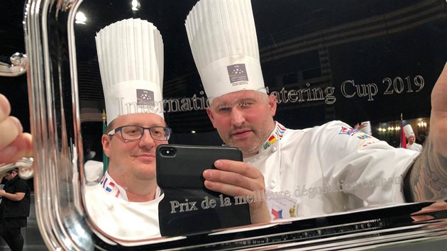 fkucha Radek David a Jan Hork s cenou pro vtze (International Catering Cup 2019)