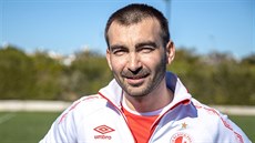Aleš Píta, kondiční trenér fotbalové Slavie. Aleš Píta, kondiční trenér fotbalové Slavie.