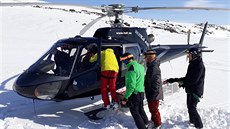 Píprava na heliski ve védsku