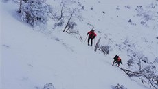 Polská horská služba pátrá po ztraceném německém turistovi (1.2.2019). Polská horská služba pátrá po ztraceném německém turistovi (1.2.2019).