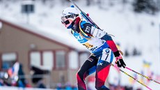RYCHLÁ. Česká biatlonistka Markéta Davidová zaběhla na svém úseku při štafetě... RYCHLÁ. Česká biatlonistka Markéta Davidová zaběhla na svém úseku při štafetě...