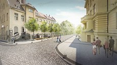 Takto by v budoucnu mohlo vypadat okolí dnešní konečné tramvaje. Takto by v budoucnu mohlo vypadat okolí dnešní konečné tramvaje.