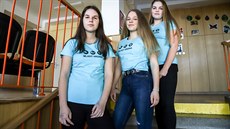 Trojice ostravských školaček převzala ve středu ocenění Mladý hrdina. Trojice ostravských školaček převzala ve středu ocenění Mladý hrdina.