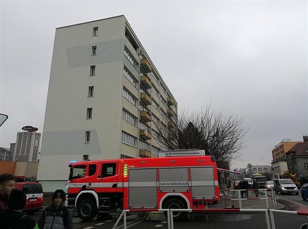 Výbuch v panelovém dom v Náchod (14. 2. 2019)