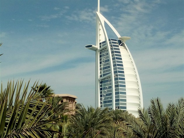 Plachetnice v Dubaji